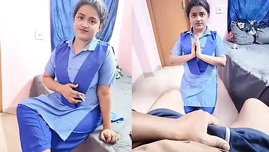 School Uniform me mujhe ciggerate pite dekh ke chachu ka lauda mujhe chodne ke liye khada ho gaya