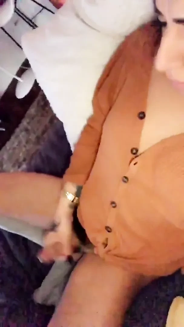 Sexy TS cums at home