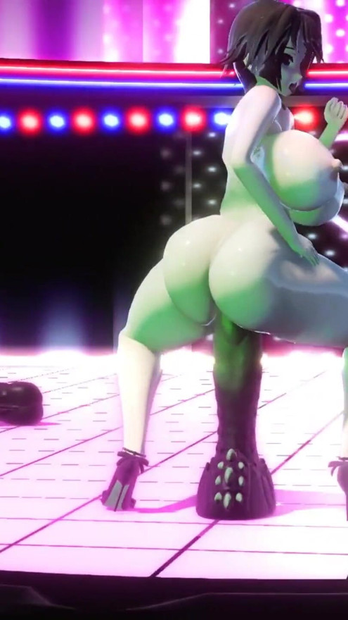 mmd r18 futa big dick ntr mom dildo Futuristic FUCK Song 3d hentai sex dance fuck hard public group | Clip 1