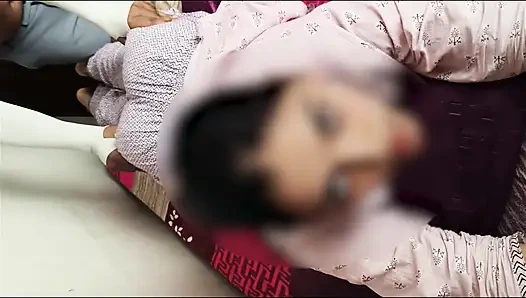 Big Stepsister Came to Share My Bed Full Hindi Sex Vlog