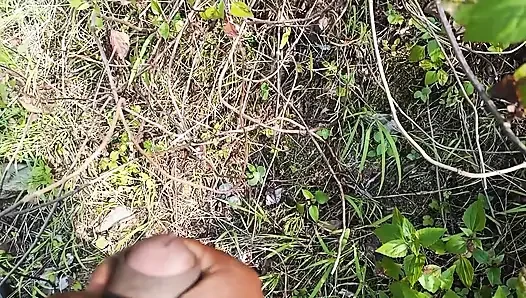 The girl shuddered and ran away from my thick penis and it was fun