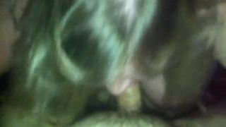 Amatuer BBW wife cock swallowing slut