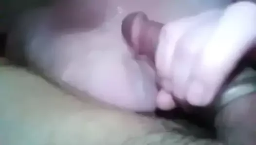 Wife gets husband off by sucking fuckin and jerking off