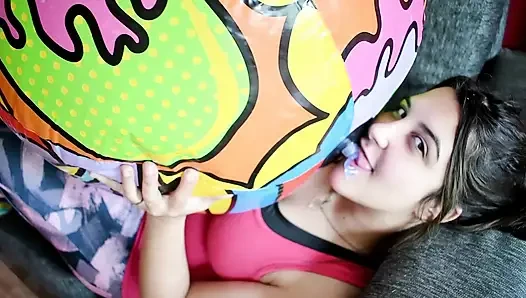 Ride and Deflate Beachball mit leggings - Bunny Looner