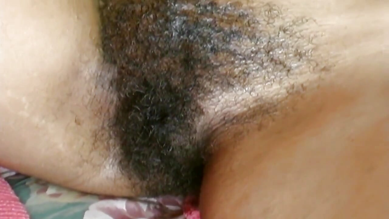 ソロの毛深い膣