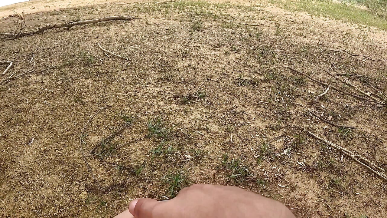 AlmaSol Vlogger at French Nudist Beach Sees a Guy Jerking Off and Sucks His Cock Until He Cums