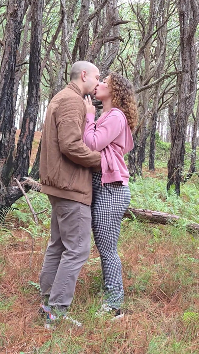 Public Sex in the Forest - I Was Almost Seen Squirting and Taking Cum in My Mouth - Real Amateur