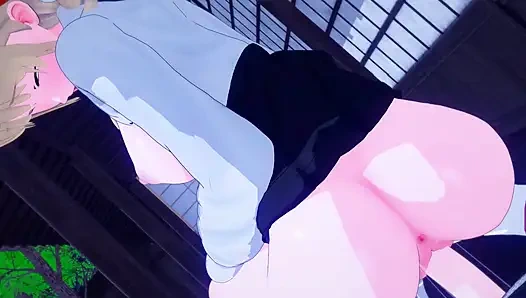 Üvey kız kardeşim beni arka bahçede sikiyor