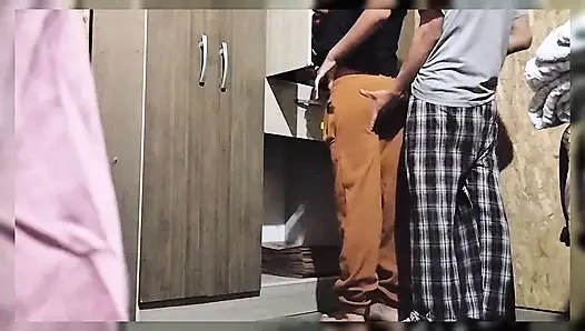 After class I take my coed to my house to "study" in the closet