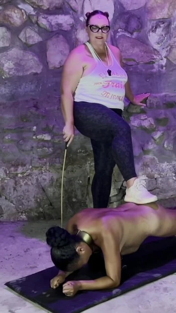 Stunning moment from "Dominatrix Mistress April - Rosies welcome back Punishment"