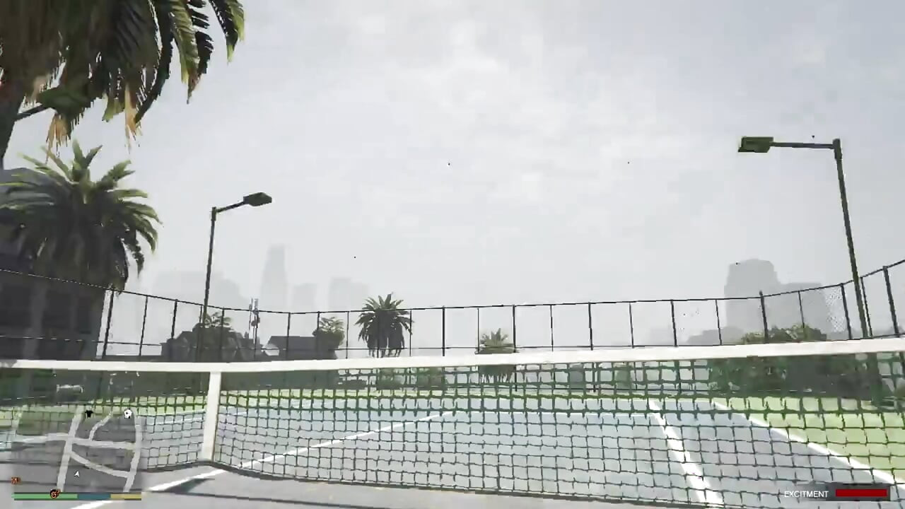 Trevor and Cheating wife amada having sex in tennis court