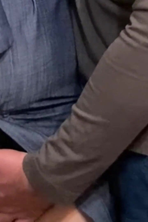 Perv Stepbrother Rubbing My Pussy in Subway