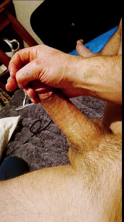 Squirming orgasm after leaking pre cum and using as lube and stroking to a strong orgasm