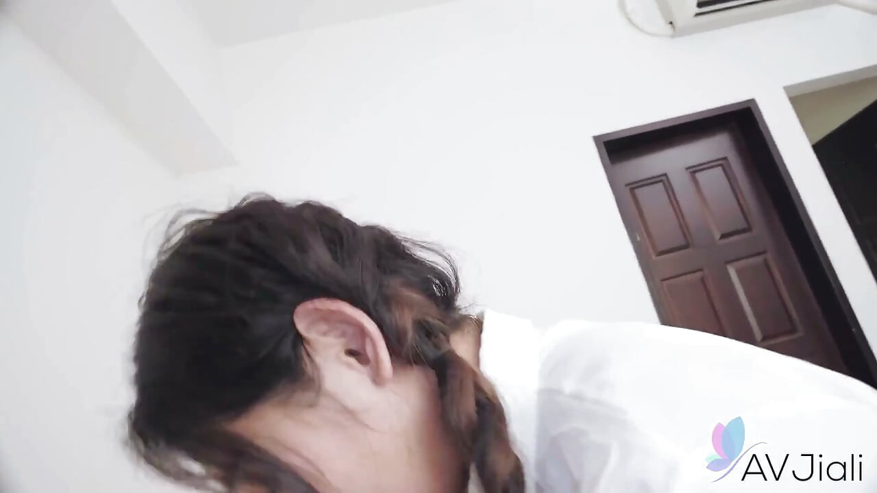 胸のいい学生、ヤヤヤ、授業前にセックスした