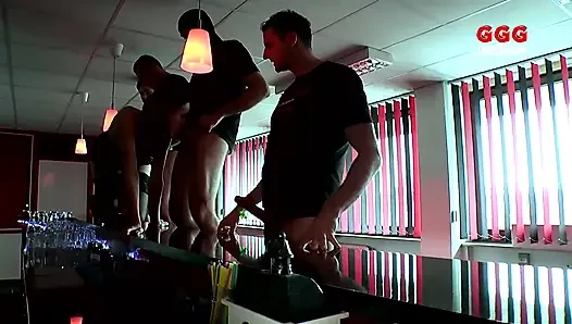 Ggg - Nasty Slut Gets Face Drenched in Hardcore Gangbang Cumshots