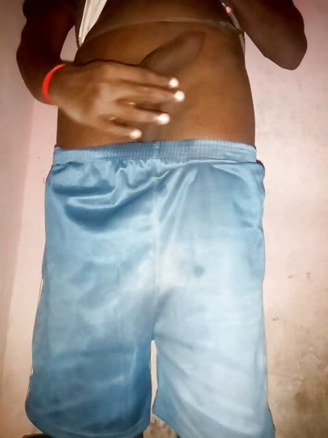 Tamil Tall Handsome guy Shaking his big black Asian cock