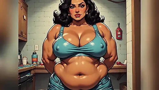 Babes with Muscles Art