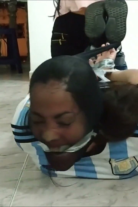 Owning Stepmom: Tag-teamed, Hogtied & Humiliated by Her Evil Brats!