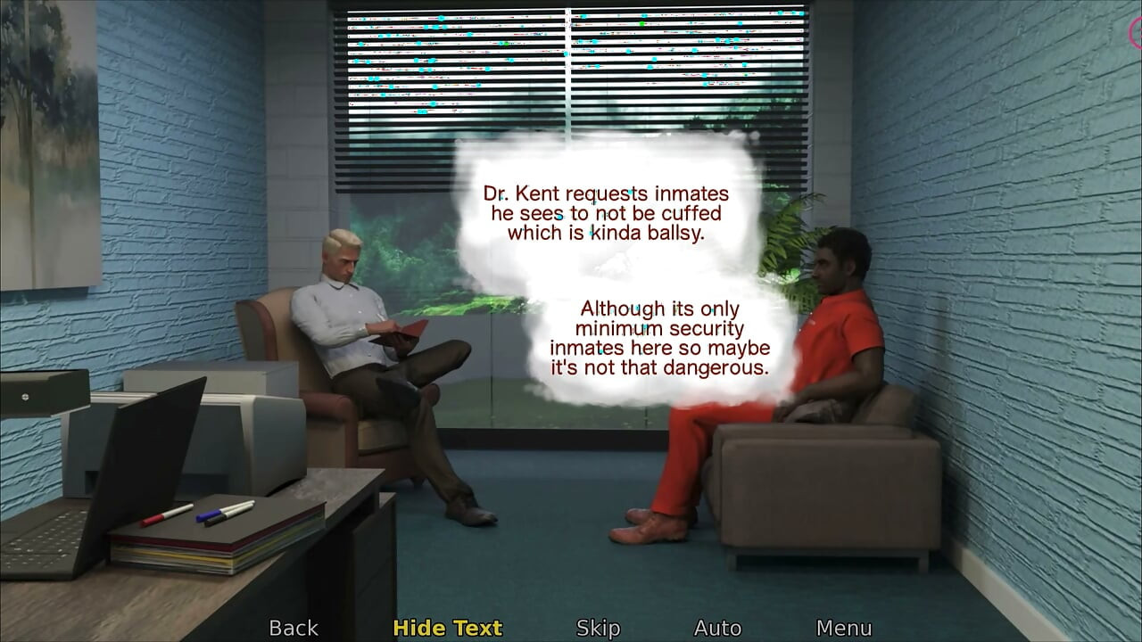 Shy fellow prisoner fucks the perverted cop!