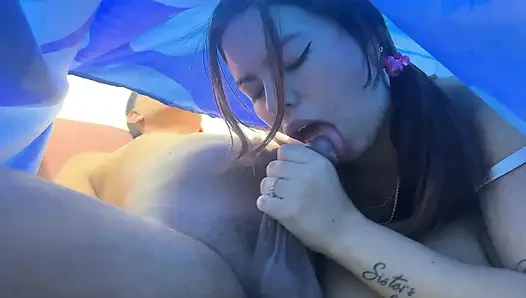 Mutual Masturbation with Her Best Friend Until Cumshot, Her Tits Bounce so Sexy - Lily_pup