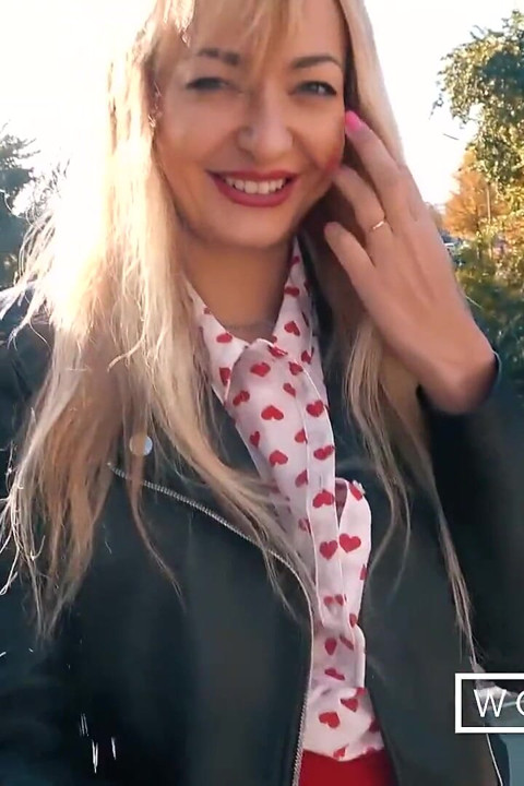 Babe Lola Shine bangs date outdoors + gets facial in hotel! Wolf Wagner