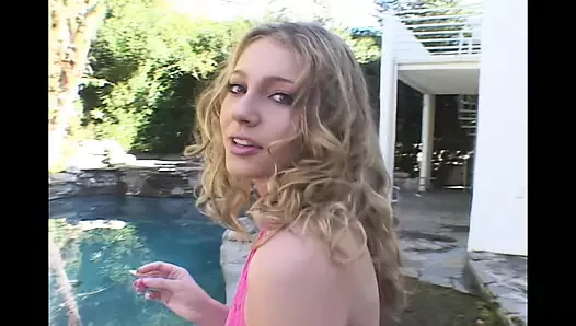 Two Big Cocks for Hot Mysti May's Little Pussy