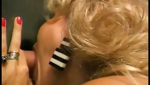 Slut MILF gets her pussy cum licked and her pussy fingered then fucks