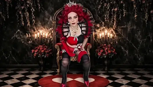 Kraliçenin fetiş baskısına itaat et