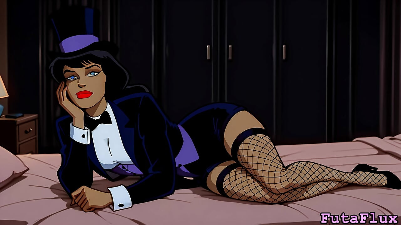 Futanari Zatanna - Masturbating, Cumshots, Self sucking, more!