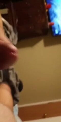 Playing with my cock