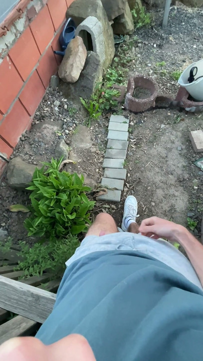 Risky! I Play on the Street with My Dick