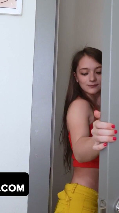 Step Daughter Doesn’t Have A Boyfriend & She Needs Someone To Fuck Her Whenever She’s Feeling Horny | Clip 1