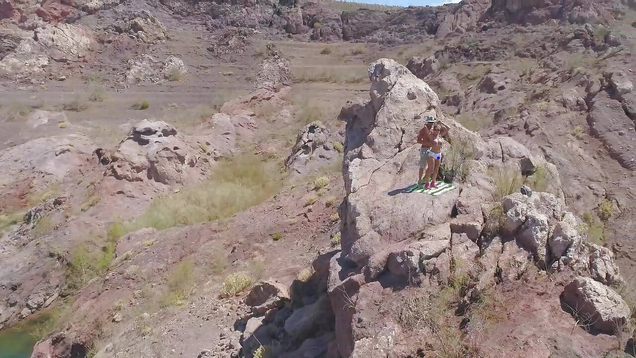 Fucking and Sucking on top of a mountain