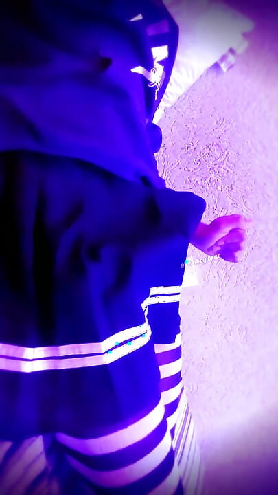 Cute Femboy in Skirt Jerks Off
