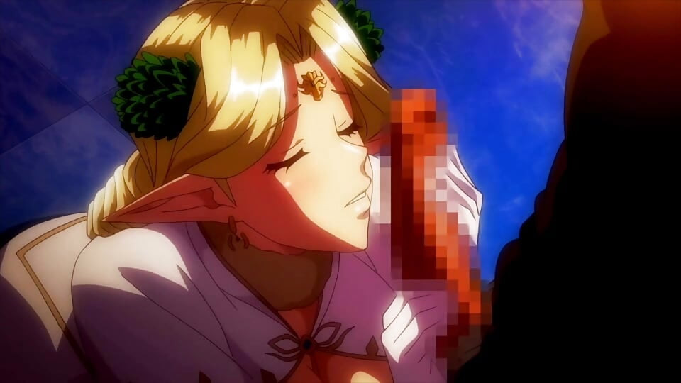 Putas bruxas são fodidas com força no mundo dos mágicos! Kyonyuu Elf Oyako Saimin hentai pornô, cenas de sexo hentai