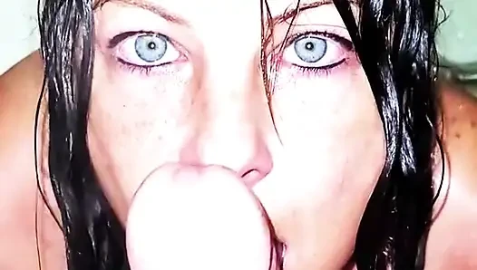 Jade and Damon - POV - sucking in the bath