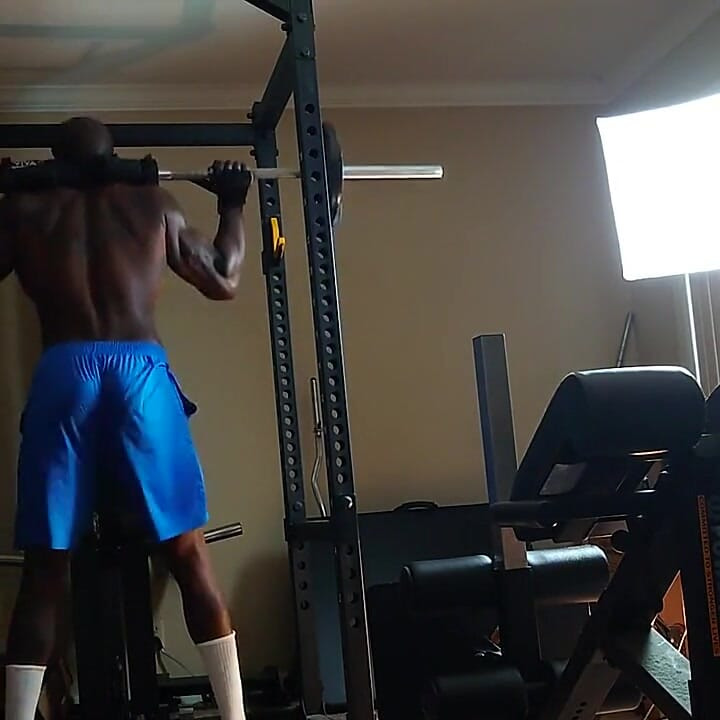 Hallelujah Johnson - Barbell Squats