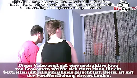Ugly thick German chubby stepsister seduces stepbrother