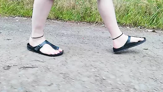 Naylon çorap videosu