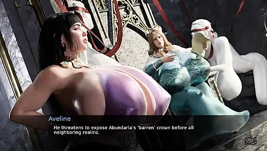 Sexy Blonde Queen with Giant Boobs Titty Fucked by a Messenger Boy and Facialized