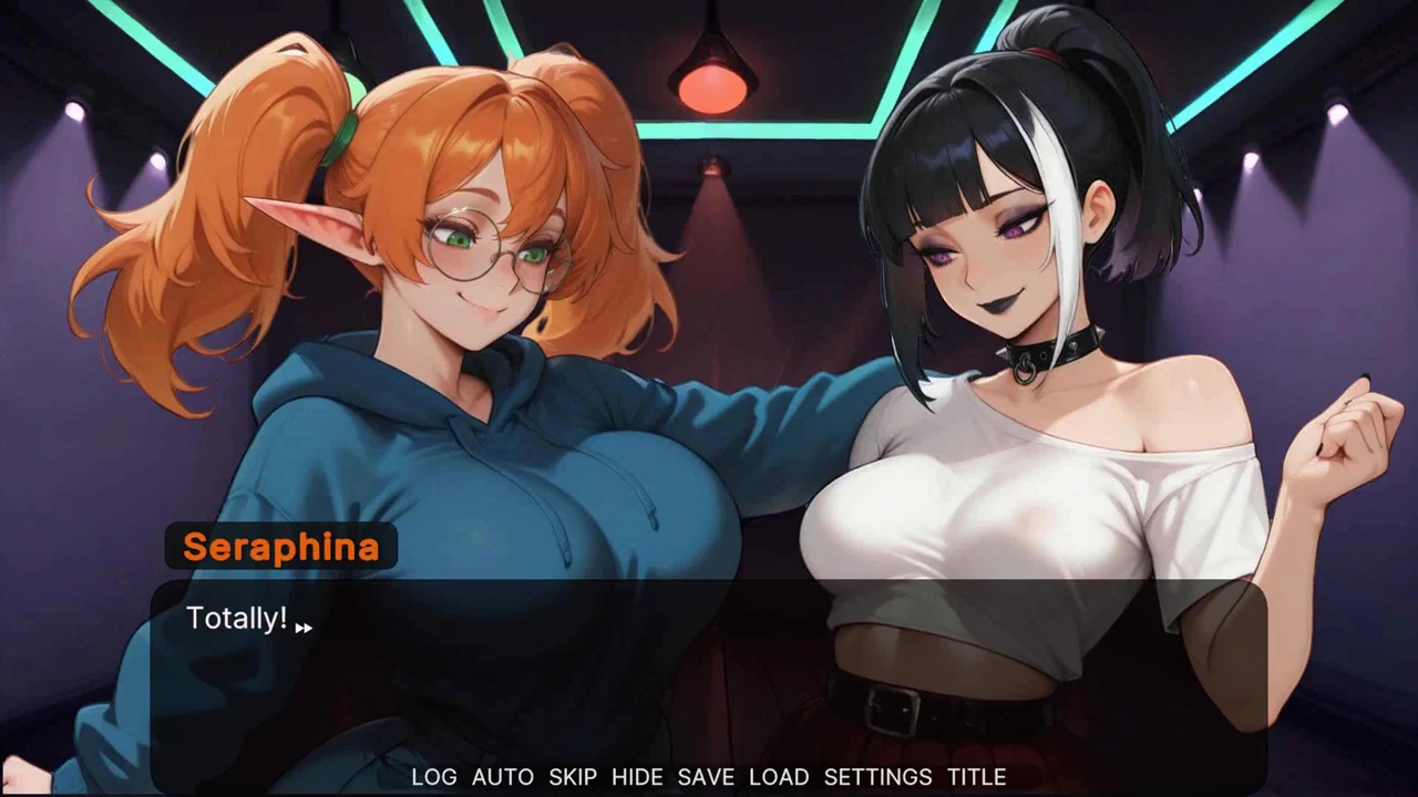 Seraphina'nın hayatı: futanari elf ve seksi kadın oda arkadaşı - bölüm 4