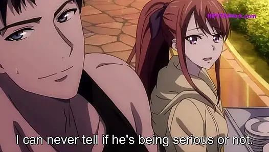 Girl enjoy is boyfriend in summing full