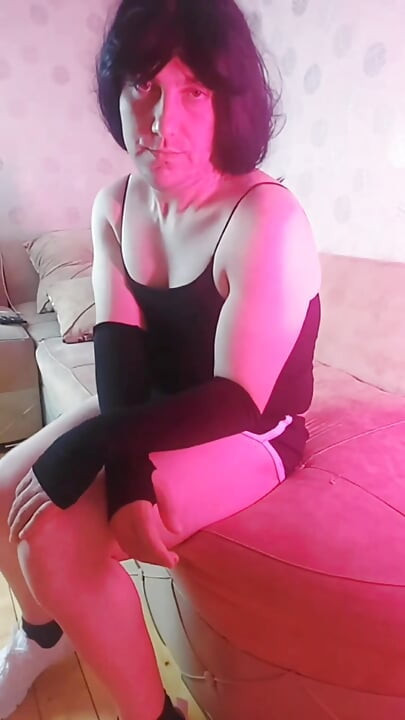 Big Butt Sissy Home Alone
