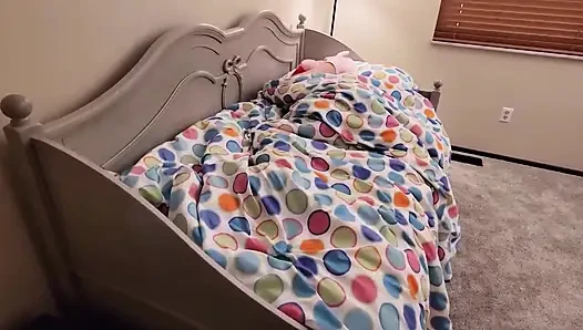 Stepfather Massages Stepdaughter's Pussy