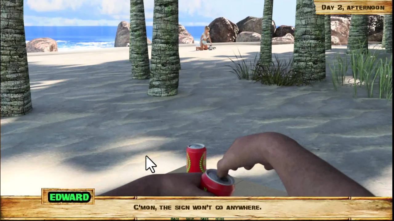 Lewd Island #2 - Start setting up the camp