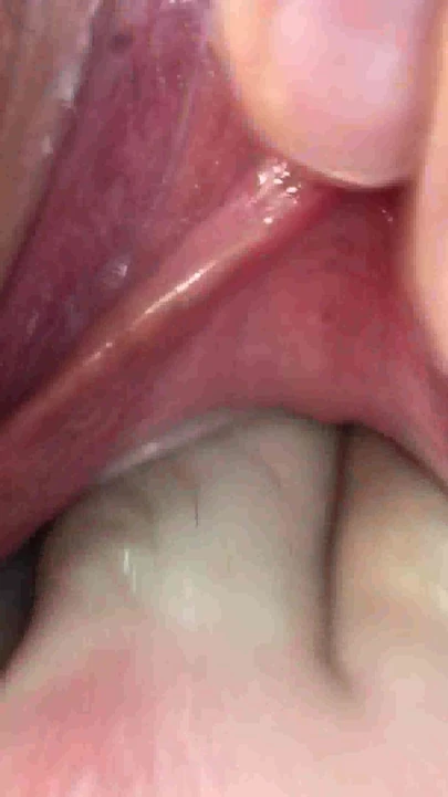 Key moment from "Clit Masturbation with Dick. Pussy Fuck. Cum inside of the Vagina. Creampie and Fisting. Female Orgasm."