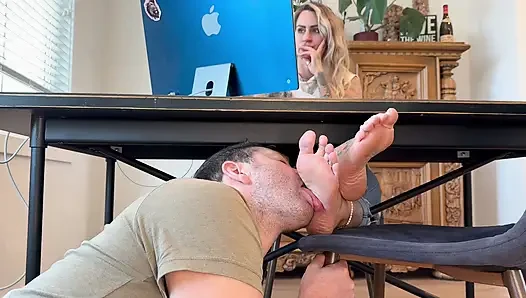 Foot Fetish Fantasies: The Soft Sweaty Sweet Taste Of Teacher (PREVIEW)