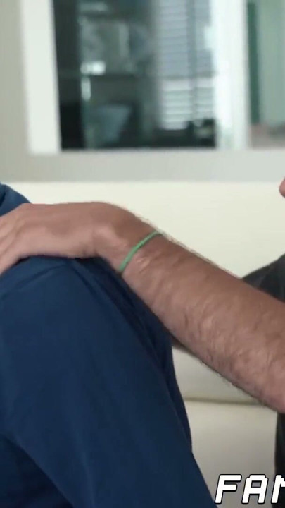 stepson and daddy doggystyle bareback pounding | Clip 1