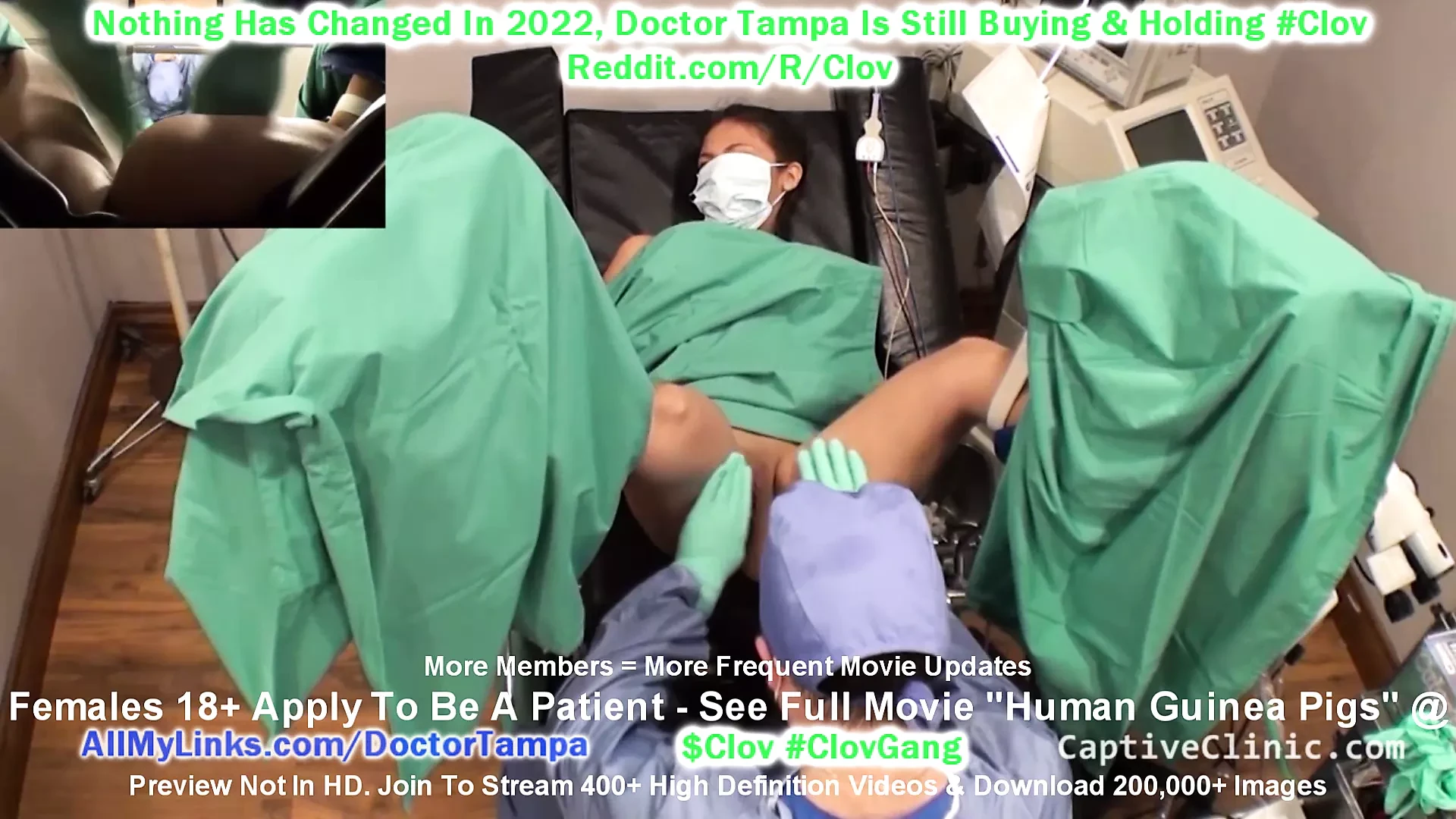 $clov sukarelawan Latina Maria untuk menjadi babi guinea manusia untuk doktor Tampa untuk belajar & eksperimen di captivecliniccom
