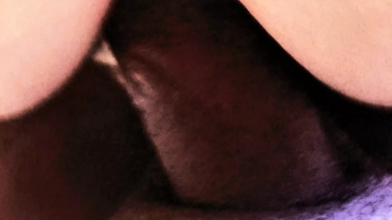 Bbw bitch handling a monstrous velvety black cock that demands absolute surrender